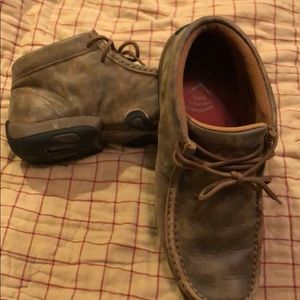 Twisted X driving shoes. Booties.